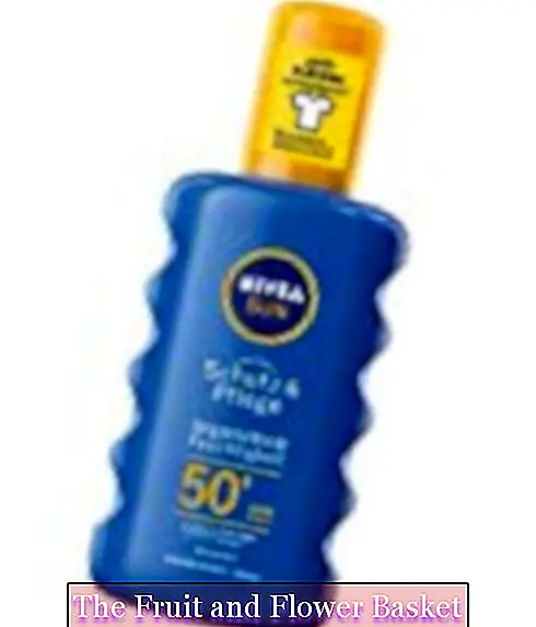 „NIVEA SUN Protection & Care Sunspray“ pakuotėje yra 1 (1 x 200 ml) drėkinamasis kremas nuo saulės?