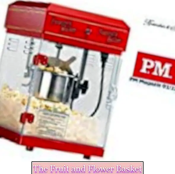 Rosenstein & Söhne Popcorn Machine: Mesin popcorn retro profesional