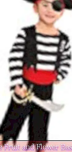 Amscan 997026 Child Costume Deckhand Pirata, Multicolorido, 4-6 anos