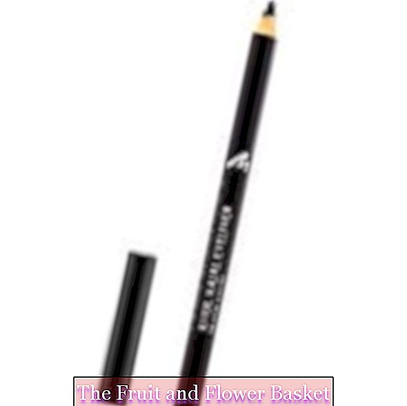 Manhattan Khol Kajal Eyeliner, Black Charcoal Kajal Pencil voor Smokey Eyes en een ideaal geschetste A?