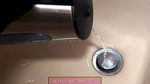 Clean clogged drain with detergent and water only